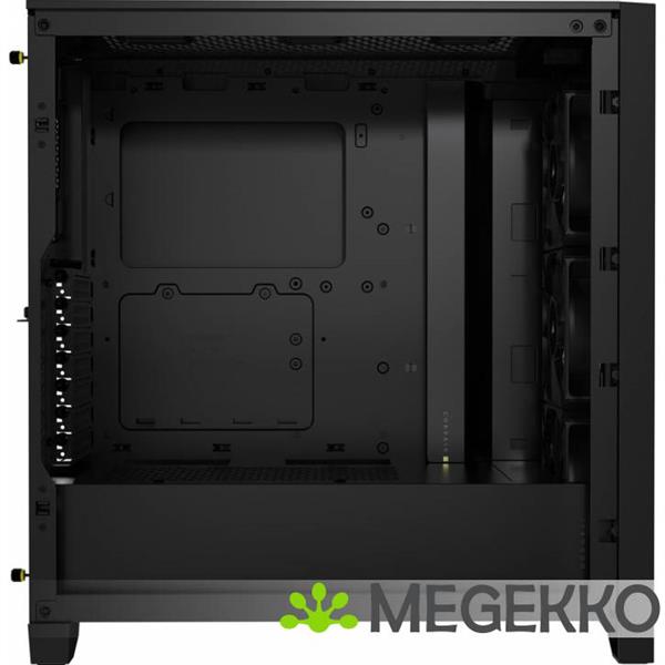 Grote foto corsair 4000d rgb airflow black computers en software behuizingen en kasten