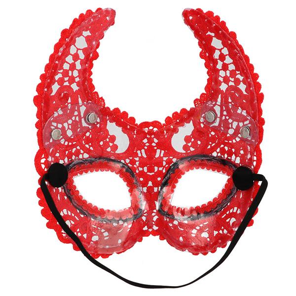 Grote foto kanten oogmasker duivel verzamelen overige verzamelingen