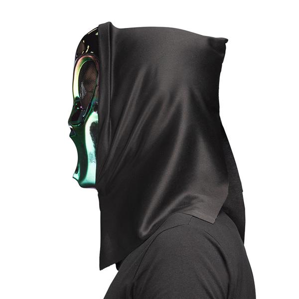 Grote foto gezichtsmasker cosmic alien met kap verzamelen overige verzamelingen
