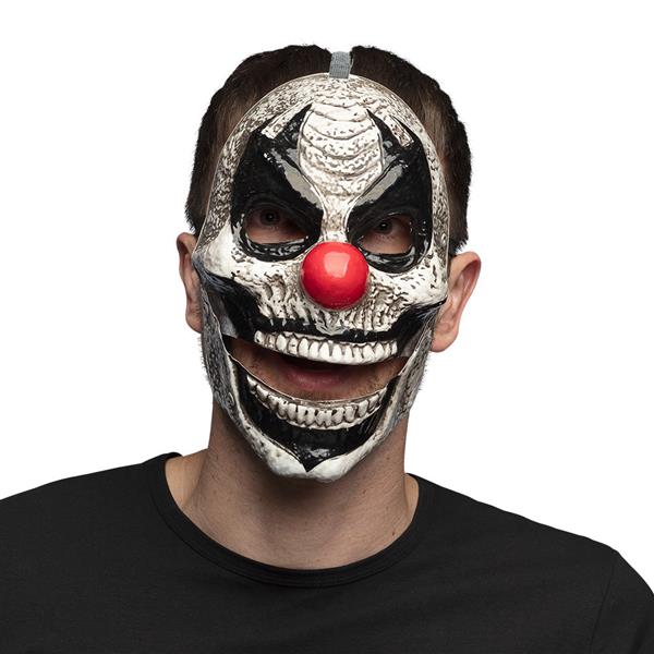 Grote foto gezichtsmasker horrible clown met beweegbare kaak verzamelen overige verzamelingen