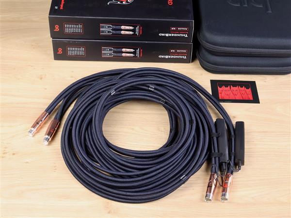 Grote foto audioquest thunderbird highend audio interconnects xlr 6 0 metre audio tv en foto onderdelen en accessoires