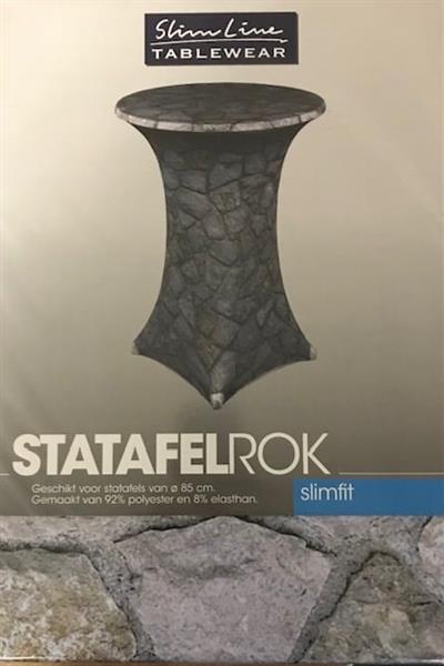 Grote foto slimline slimline sta tafelrok stenen 85cm tuin en terras tuinmeubelen
