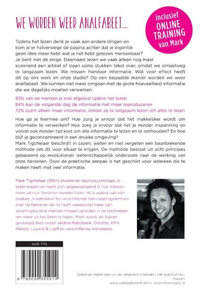Grote foto lezen weten en niet vergeten boeken psychologie
