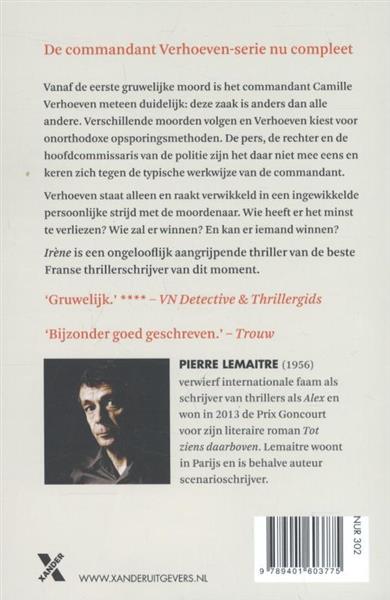 Grote foto ir ne verhoeven reeks 1 boeken thrillers