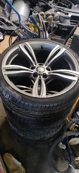 Grote foto bmw velg band hankook ventos v12 evo2 auto onderdelen banden en velgen