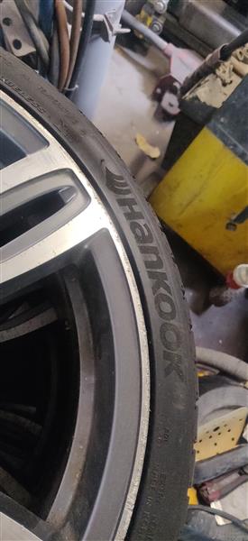 Grote foto bmw velg band hankook ventos v12 evo2 auto onderdelen banden en velgen