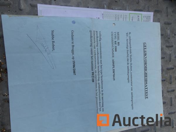 Grote foto autoremorque rs re3500 agrarisch aanhangwagens