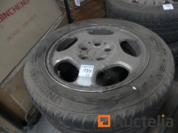 Grote foto 4 banden op aluminium velgen agrarisch wielen