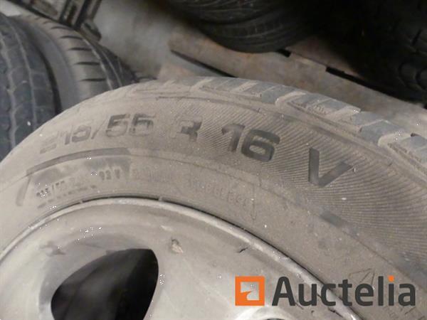 Grote foto 4 banden op aluminium velgen agrarisch wielen