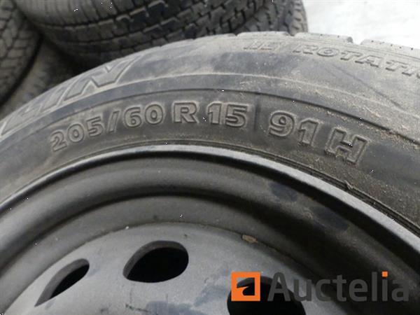 Grote foto 4 banden op plaatstalen velgen agrarisch wielen