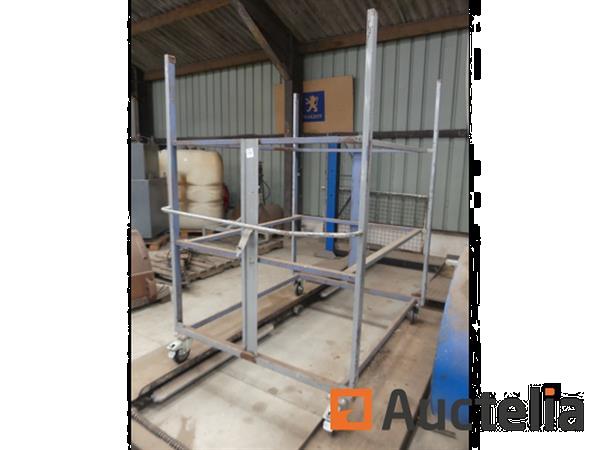 Grote foto trolley met 2 niveaus doe het zelf en verbouw hefwerktuigen