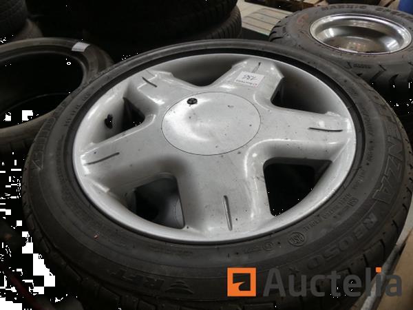 Grote foto 4 banden op aluminium velgen agrarisch wielen