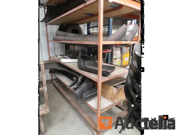 Grote foto niet verwijderbare metalen plank en inhoud doe het zelf en verbouw hefwerktuigen