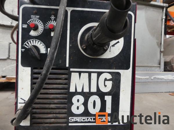 Grote foto mig lasapparaat cebora mig 801 doe het zelf en verbouw ijzerwaren en bevestigingsmiddelen