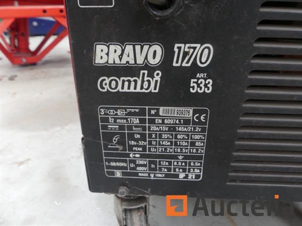 Grote foto mig lasapparaat cebora bravo 170 combi doe het zelf en verbouw ijzerwaren en bevestigingsmiddelen