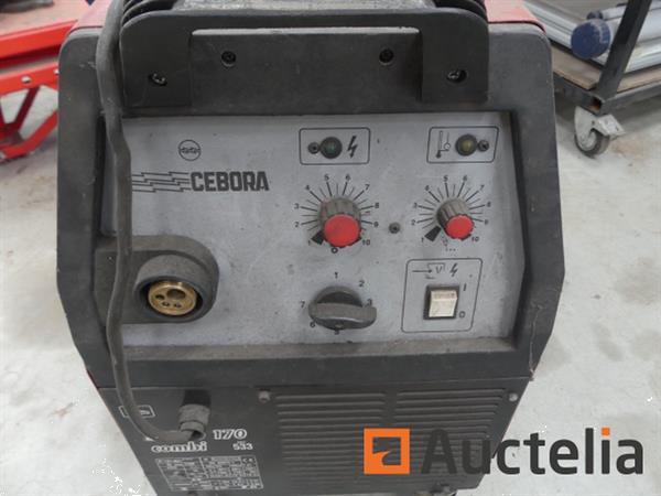 Grote foto mig lasapparaat cebora bravo 170 combi doe het zelf en verbouw ijzerwaren en bevestigingsmiddelen