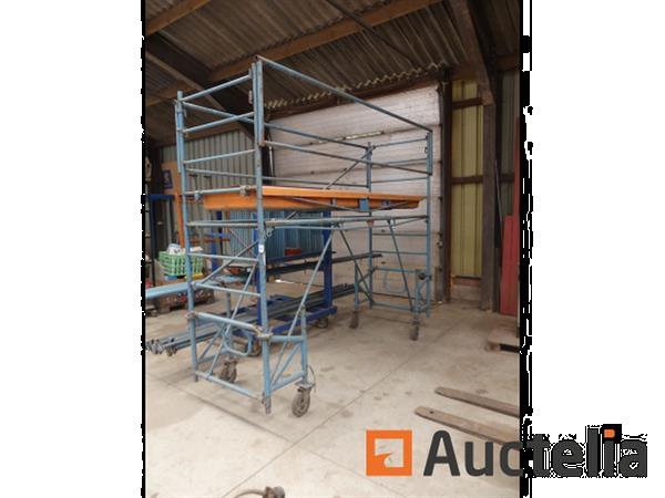 Grote foto stalen steigers op wielen doe het zelf en verbouw onderdelen en accessoires