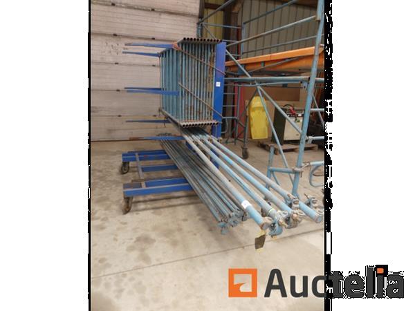 Grote foto stalen steigers op wielen doe het zelf en verbouw onderdelen en accessoires