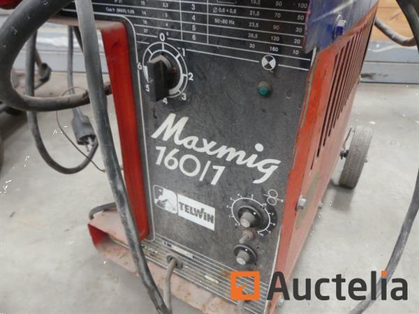 Grote foto telwin maxmig 160 1 mig lasapparaat doe het zelf en verbouw ijzerwaren en bevestigingsmiddelen