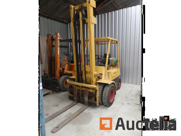Grote foto model hyster vorkheftruck onleesbaar agrarisch heftrucks