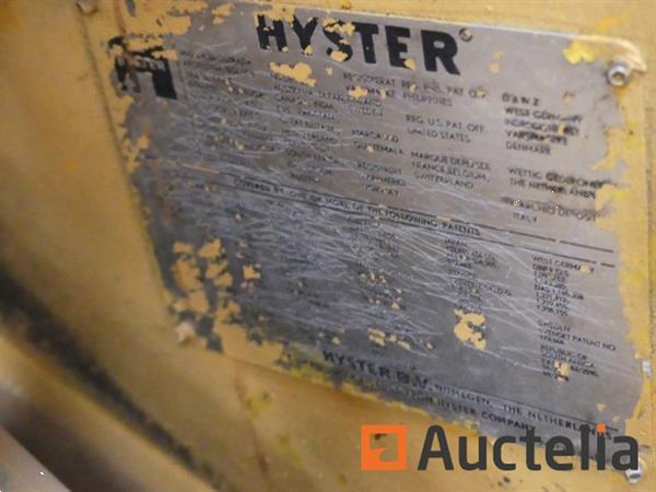 Grote foto model hyster vorkheftruck onleesbaar agrarisch heftrucks
