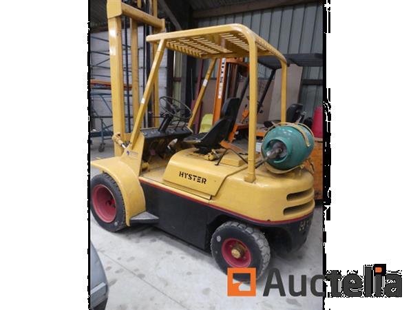 Grote foto model hyster vorkheftruck onleesbaar agrarisch heftrucks