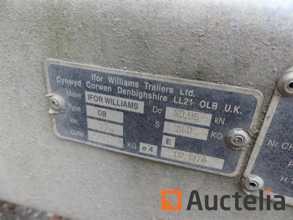 Grote foto ifor williams tt126g dubbelassige kipwagen agrarisch aanhangwagens