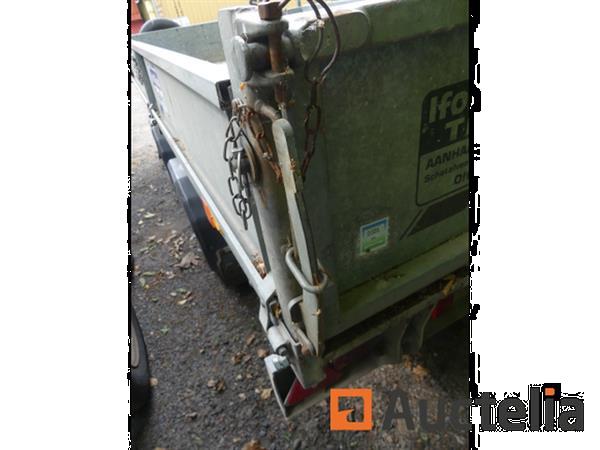 Grote foto ifor williams tt126g dubbelassige kipwagen agrarisch aanhangwagens