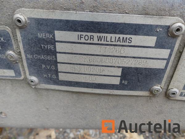 Grote foto ifor williams tt126g dubbelassige kipwagen agrarisch aanhangwagens