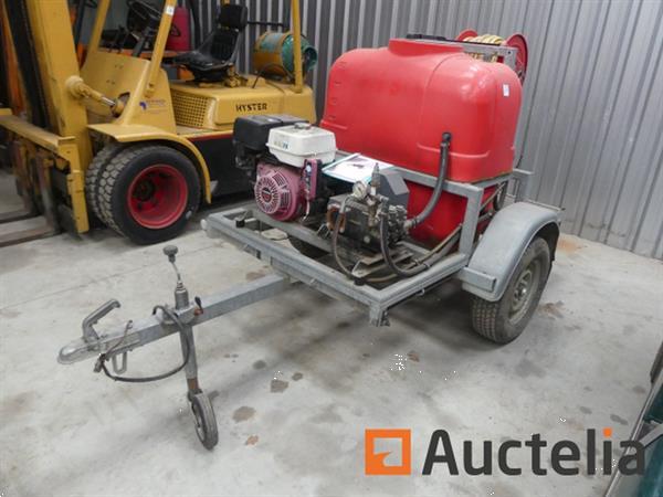 Grote foto benzine hogedrukreiniger op dibo ws104 aanhanger doe het zelf en verbouw onderdelen en accessoires