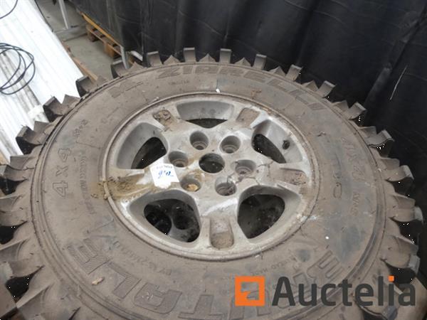 Grote foto 4 wielen voor ziarelli brutale 4x4 komende van mitsubishi pajero agrarisch wielen