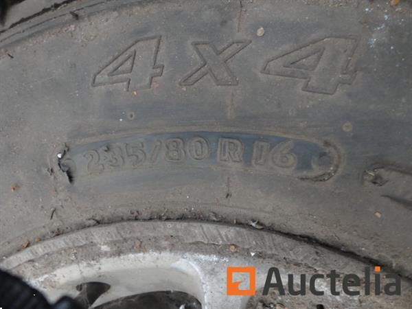 Grote foto 4 wielen voor ziarelli brutale 4x4 komende van mitsubishi pajero agrarisch wielen