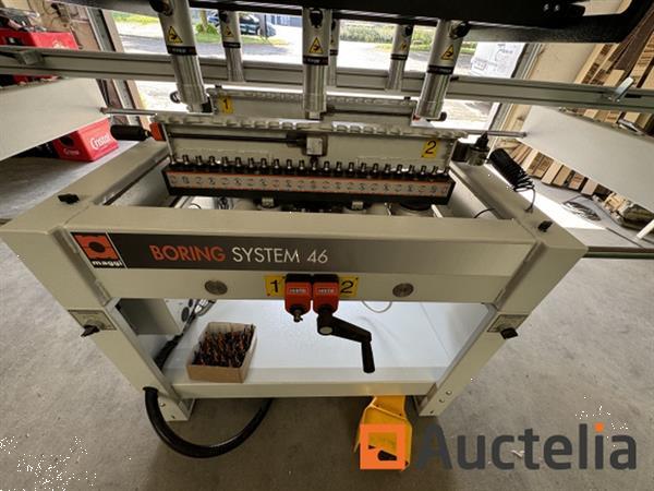 Grote foto maggi boring system 46 boormachine met meerdere spindels doe het zelf en verbouw ijzerwaren en bevestigingsmiddelen