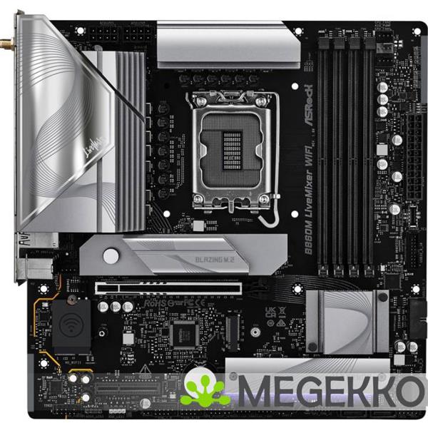 Grote foto asrock b860m livemixer wifi computers en software moederborden