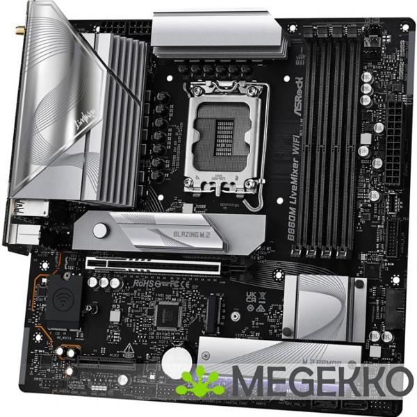 Grote foto asrock b860m livemixer wifi computers en software moederborden