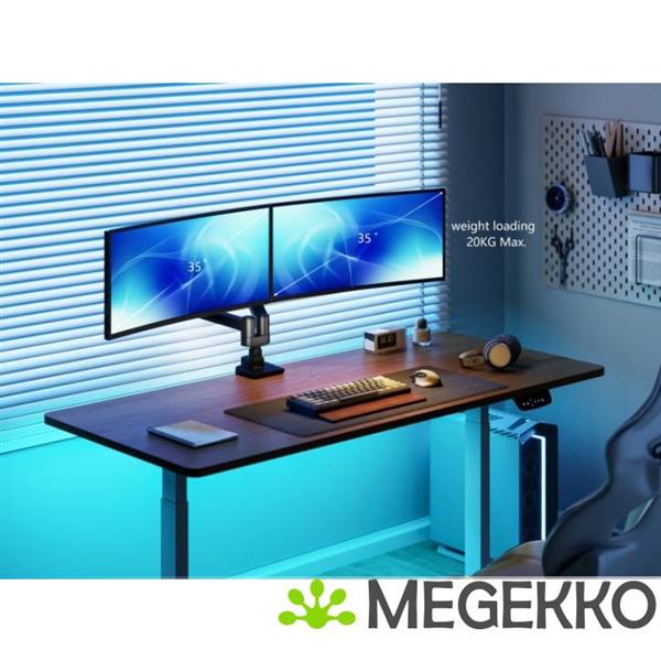 Grote foto equip 650182 monitorarm zwart computers en software overige computers en software