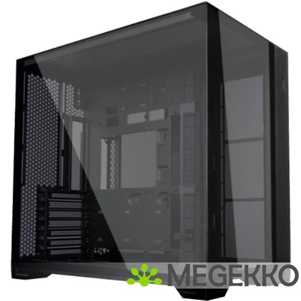Grote foto lian li pc o11 vision compact black computers en software behuizingen en kasten