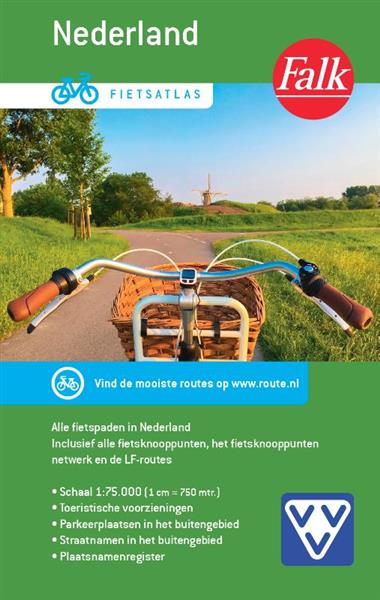 Grote foto fietsatlas nederland vvv fietsatlas boeken overige boeken