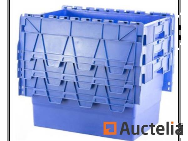 Grote foto distributiebakken magazijnbakken verhuisbakken 600 x 400 x 416 mm doe het zelf en verbouw hefwerktuigen
