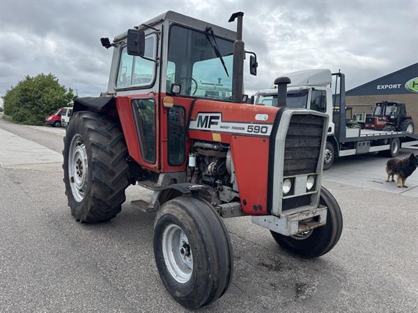 Grote foto massey ferguson 590 agrarisch tractoren