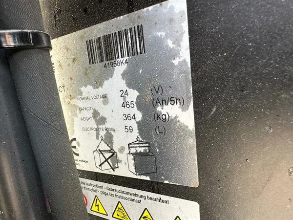 Grote foto vs 22201 elektrische triplex meerijdstapelaar 5500mm bj2020 doe het zelf en verbouw hefwerktuigen