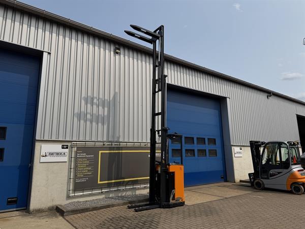 Grote foto vs 22201 elektrische triplex meerijdstapelaar 5500mm bj2020 doe het zelf en verbouw hefwerktuigen