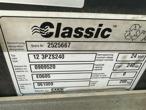 Grote foto vs 22202 elektrische triplex stapelaar bt freelift 4500mm doe het zelf en verbouw hefwerktuigen