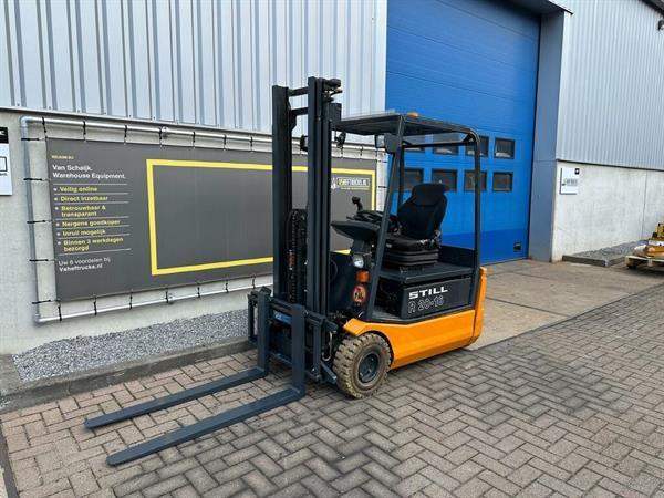 Grote foto vs 22204 elektrische duplex heftruck still r20 16 sideshift freelift agrarisch heftrucks