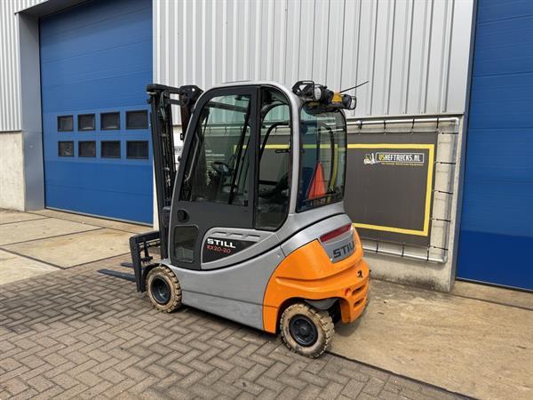 Grote foto vs 22205 elektrische triplex heftruck still rx20 20p vorkenspreider agrarisch heftrucks