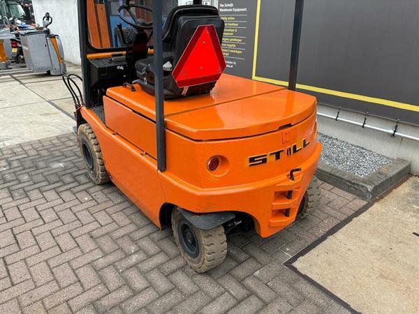 Grote foto vs 22206 elektrische triplex heftruck still vorkenspreider agrarisch heftrucks
