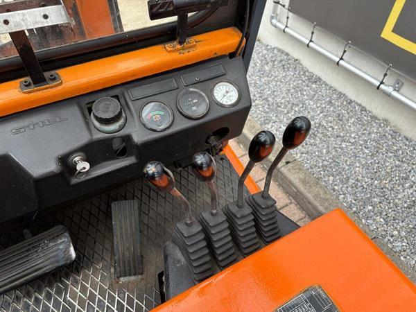 Grote foto vs 22206 elektrische triplex heftruck still vorkenspreider agrarisch heftrucks