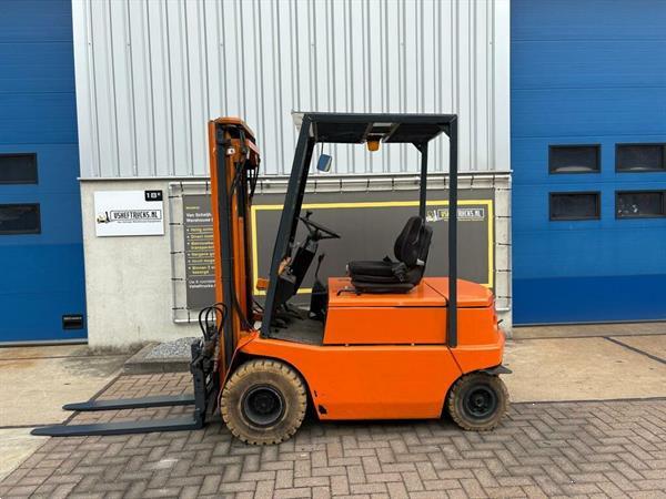 Grote foto vs 22206 elektrische triplex heftruck still vorkenspreider agrarisch heftrucks