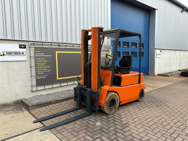 Grote foto vs 22206 elektrische triplex heftruck still vorkenspreider agrarisch heftrucks
