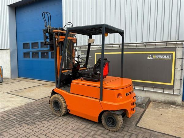 Grote foto vs 22206 elektrische triplex heftruck still vorkenspreider agrarisch heftrucks